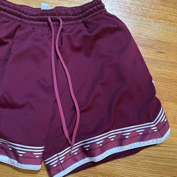 NIKE MENS DRI FIT GIANNIS MESH 6" BASKETBALL SHORTS DARK BEETROOT SIZE M (a3 - Picture 3 of 15